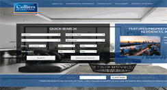 Desktop Screenshot of colliersresidential.com